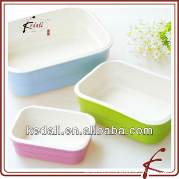 ceramic color bake bakeware